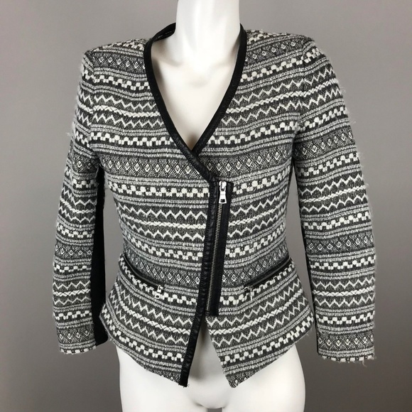 Rebecca Taylor Jackets Coats Rebecca Taylor Femme Fancy Tweed Jacket Blazer 6 Poshmark